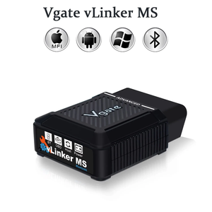 เครื่องสแกน OBD2 BT3.0 vgate vlinker MS รุ่นใหม่สำหรับ12V 24V เครื่องมือวินิจฉัยระบบทั้งหมด V2.3 <span class=keywords><strong>ELM327</strong></span>สำหรับ ios/android CH HS MS SW CAN - Product Image 1