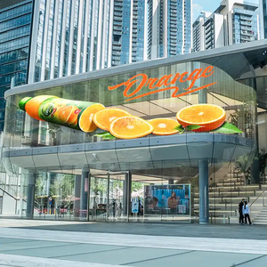 Thâm quyến nhà máy tốt bán cuộn lên màn LED hiển thị rất linh hoạt Màn hình phim cho các cửa hàng bán lẻ - Product Image 3