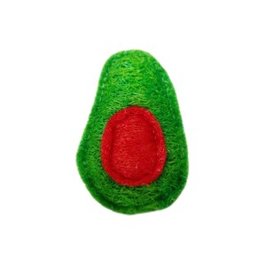 Jouet à mâcher pour chat en forme de fruit naturel (avocat, pomme, <span class=keywords><strong>poire</strong></span>) – Nettoyage des dents et jeu interactif pour chatons – Yilin Pet - Product Image 5