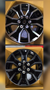 Mingyue 4X4 Tout-terrain 17X7.5J PCD 6X139.7 Noir Jante profonde pour voiture de tourisme pour <span class=keywords><strong>Jeep</strong></span> 4X4 4Runner Ford F-150 Tacama Ranger - Product Image 4