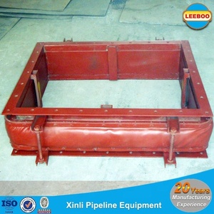 Tubo di scarico del condotto di rettangolo non giunto di dilatazione del tessuto del metallo per le tubazioni del <span class=keywords><strong>gas</strong></span> termico - Product Image 2