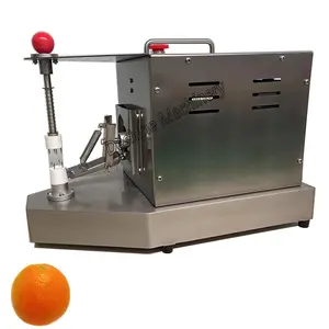 Automatic small electric tabletop vegetable fruit peeler orange lemon peel removing peeling machine