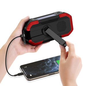 Radio Meteorológica Digital Solar de Emergencia KAYINOW de <span class=keywords><strong>3</strong></span> Bandas AM/<span class=keywords><strong>FM</strong></span>/NOAA con Banco de Energía Portátil de 5000 mAh - Product Image 6