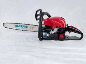 Motosierra de Gasolina Portátil de 52CC con Arranque Manual para Cortar Árboles y Madera - Product Image 2