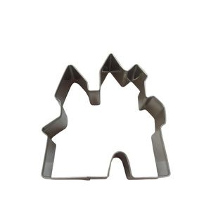 <span class=keywords><strong>Tagliabiscotti</strong></span> in Metallo a Forma di Castello Personalizzato per <span class=keywords><strong>Halloween</strong></span>, Stampi per Biscotti in Acciaio Inossidabile per Decorazioni di <span class=keywords><strong>Halloween</strong></span> - Product Image 2