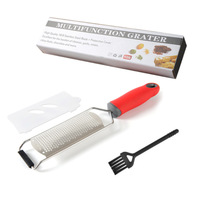 Râpe à main en acier inoxydable multifonctionnelle pour fromage chocolat citron fruits légumes opération manuelle utilisation transfrontalière