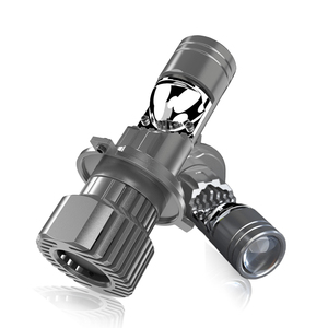 LELANPU Strobe 9005 Driver T20 H13 D3s Xenon Parts H11 H3 Fog 2 Colores D4s 110W H4 Bombillas LED para Faros Delanteros <span class=keywords><strong>de</strong></span> Coche con Lente Proyectora - Product Image 1