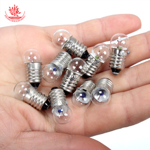 Ampoules miniatures 1,5 V, 2,5 V, 3,8 V, petits LED, expériences de physique pour l'examen d'entrée au collège, apprentissage supplémentaire sur les circuits - Product Image 1