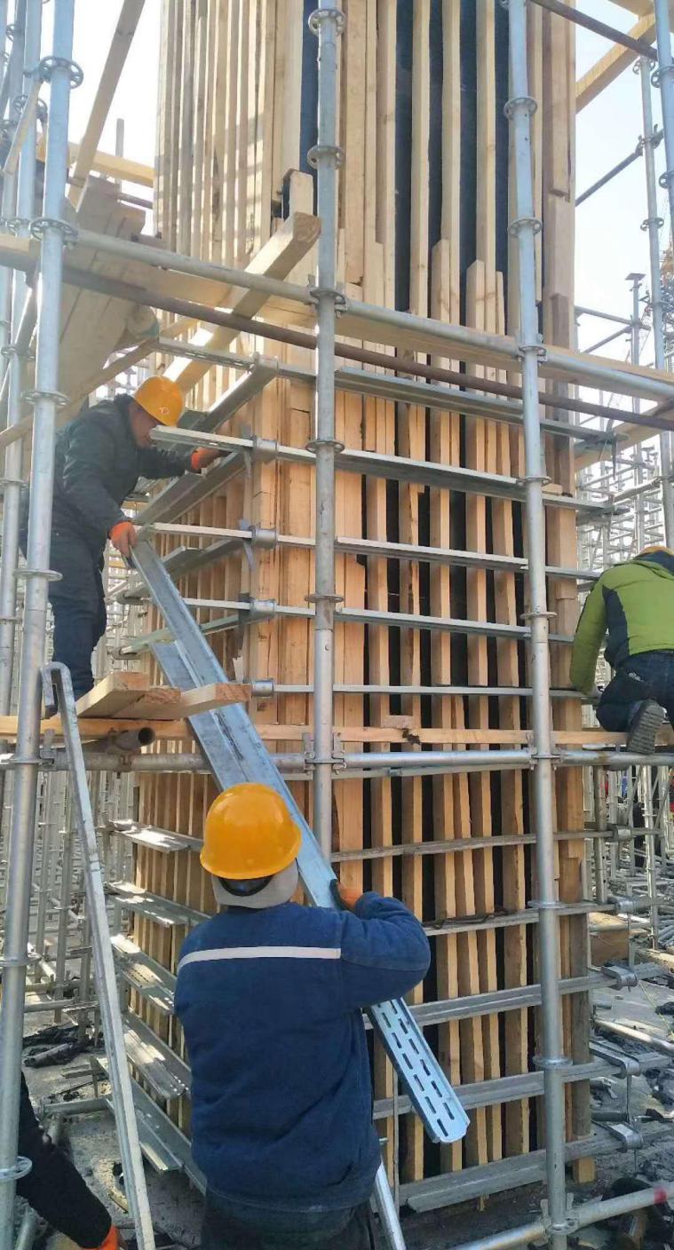 galvanized column clamps