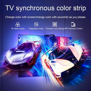 5M TV SYNC LED Strip <b>Light</b> TV Backlight Flexible Ribbon Diode Tape with RGBIC Color - Product Image 2