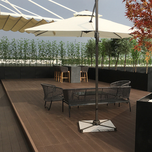 Pavimentata esterna in legno impermeabile resistente ai raggi UV - Product Image 4