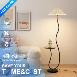 Hiện Đại Thông Minh Trang Trí Chiếu Sáng Đèn Sàn Với Kệ Không Dây Nhanh Phí Cho Phòng Khách Phòng Ngủ Cạnh Giường Ngủ LED Đèn Sàn - Product Image 1