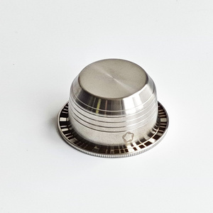 Capsules de café réutilisables en acier inoxydable gravées au laser de marque OEM, 230 ml, filtre à café <span class=keywords><strong>Vertuoline</strong></span> compatible - Product Image 2