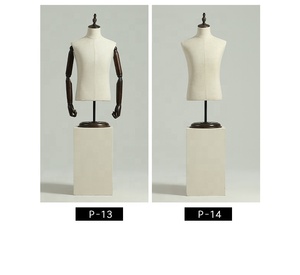 Nam mannequin cửa hàng quần áo một nửa nam cửa hàng giả Bàn Cửa sổ hiển thị giá phù hợp với mannequin với giá giày và quần giá - Product Image 5