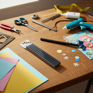 Bastoncino in silicone Iln 11x190mm per progetti artigianali e fai da te - Product Image 2