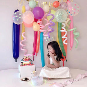 Set di palloncini Roll Up a tema festa di <span class=keywords><strong>compleanno</strong></span> per bambini Set di palloncini decorati - Product Image 2