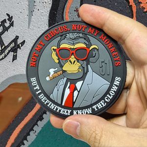 Custom 3D Soft Rubber Embossed PVC Silicone <b>Stickers</b> Branded Patch Tag logo Pvc Patch Iron on velcro Labels Patches for Garment - Product Image 1