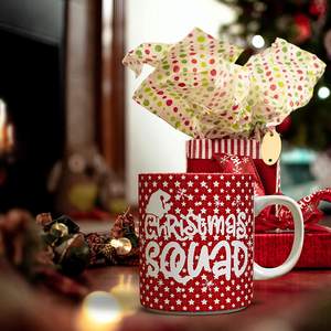 Autocollants de Noël à transfert de chaleur avec encre <span class=keywords><strong>infusible</strong></span>, taille au design personnalisé, feuilles de sublimation par transfert de chaleur pour tasse et presse - Product Image 2