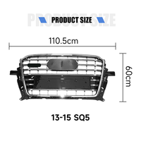 Grille avant SQ5 de haute qualité, personnalisée et bon marché, pour Audi Q5 2013-2015