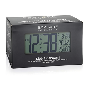 Sveglia Multifunzione radiocontrollata Black RDC1004 - Product Image 2