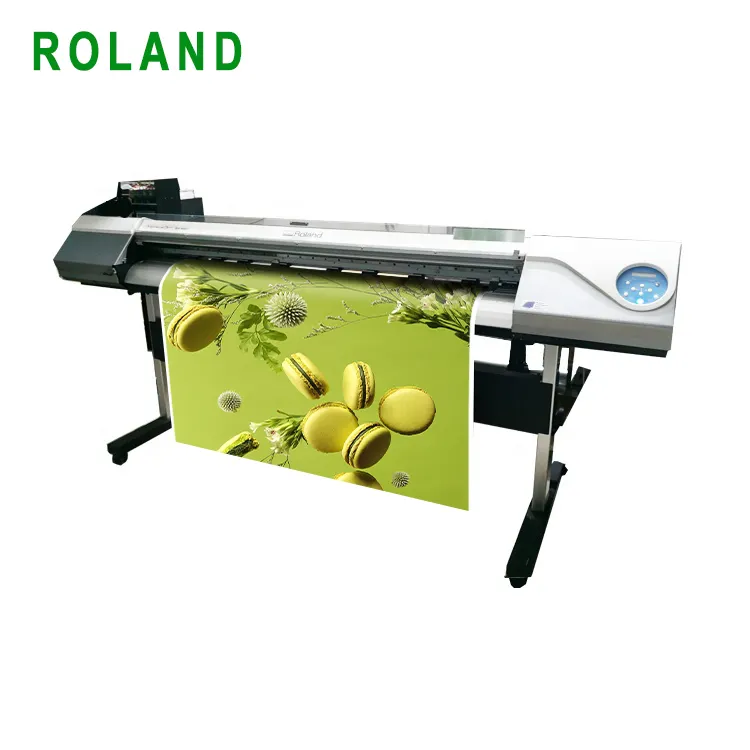 Roland, 1.8m 6ft usado segunda mão eco solvente impressora grande formato plotter