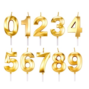 Candele Numeriche Ecologiche Non Tossiche all'Ingrosso per Decorazioni Festa di Compleanno Diwali Halloween Cera di Paraffina Inodore - Product Image 2