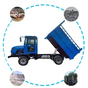 Baustelle Transport fahrzeuge Geschlossene Kabine Diesel Truck 4 X4 6 Wheeler Cargo Diesel Trucks