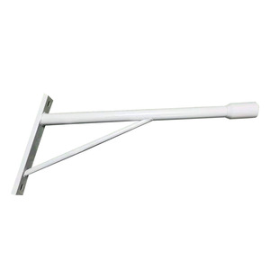 Soporte de aluminio para farola solar de 1 m con brazo en A para alumbrado público - Product Image 1