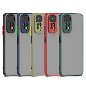 เคสโทรศัพท์มือถือ Redmi Note 12 5G แบบด้าน สีควัน สำหรับ Xiaomi  วัสดุ TPU PC โปร่งแสงหลากสี - Product Image 1