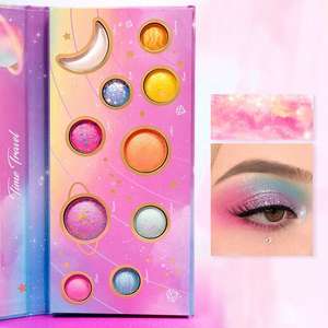 Özel etiket Glitter özel göz farı paleti Vegan Private Label göz farı Pan su geçirmez şeffaf akrilik göz farı paleti - Product Image 2