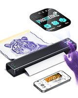 Imprimante à tatouages Phomemo M08F Plus, imprimante thermique, imprimante portable pour pochoirs de tatouages pour iOS et Android