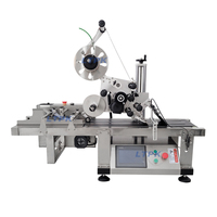 Machine d'étiquetage automatique pour sachets en plastique, boîtes de cartes, surfaces planes, applicateur d'étiquettes, machine de pagination et d'étiquetage