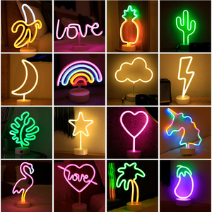 Luci al Neon LED USB Personalizzate per Decorazione Murale, Design Nuvola Fulmine Pianeta per Cameretta Bambini, Regalo, Festa - Product Image 5