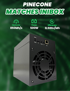 Mesin Penambang Kripto Rumahan Home Crypto Box Miner Pinecone, Cocok untuk INI BOX ini, Algoritma VersaHash, Mesin Penambang ASIC, Silent Blockchain - Product Image 2