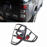 Kits de garnitures extérieures en plastique ABS noir intégral pour Ranger 2012 2015 T6 T7 et autres accessoires extérieurs