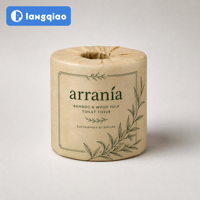 Papier toilette personnalisé Arrania, fabricant OEM ODM, pâte de bois vierge, doux, hypoallergénique, écologique, revendeur recherché, vente en gros