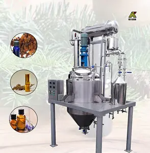Rose Extrator Óleo Essencial/Equipamento Destilação a Vácuo/Máquina Extração Etanol