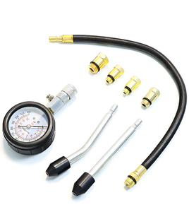 New xăng động cơ khí xi lanh máy nén đo Meter Xe Kiểm tra Áp lực nén Tester với rò rỉ công cụ chẩn đoán - Product Image 4