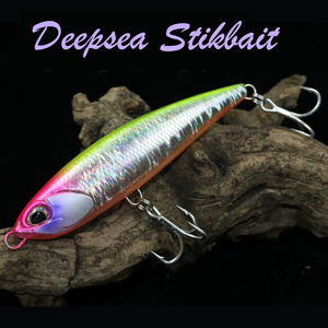 Stock Big Sinking Pencil Stick 145mm 70g GT Tuna Marlin Asesino de agua salada Buceo profundo Pesca Señuelo duro artificial - Product Image 3