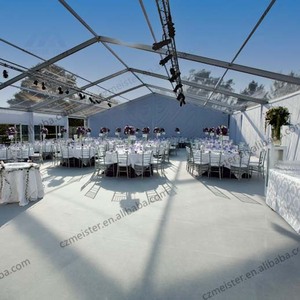 Outdoor Customized A-Frame clear Event <strong>Tent</strong> <strong>20X40m</strong> Wedding Transparent Banquet Party <strong>Marquee</strong> <strong>Tent</strong> with Sidewalls - Product Image 3