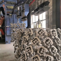 Machine de sablage à chaîne suspendue série Q48 - Sablageur industriel de type suspendu pour pièces en acier moulé et forgé