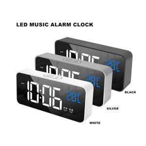 Promotional Gift Digital Alarm Desk <strong>Clock</strong> Reloj Multifunctional LED USB Digital Table <strong>Clock</strong> for Home <strong>Office</strong> - Product Image 2