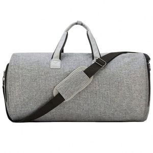 Sac de voyage convertible 2 en 1, nouvelle conception, fabriqué en usine BSCI, sac de voyage pour vêtements, sac de week-end avec pochette à chaussures - Product Image 5