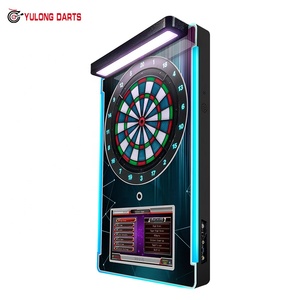 Jeu de fléchettes électronique de luxe pour la maison, 6 fléchettes |   Machine de jeu de fléchettes professionnelle à écran LED à pièces Yulong Darts MINI-5 - Product Image 2