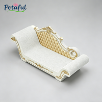 Elegante Sofá Rascador para Gatos de Estilo Europeo Moderno con Tallados Reales, Resistente a Arañazos y Apto para Mascotas, Diseño de Lujo para el Hogar
