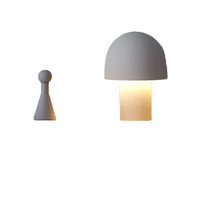 Lampe de table moderne nordique Rechargeable en métal Portable sans fil veilleuse pour étude chambre chevet Restaurant Bar Camping