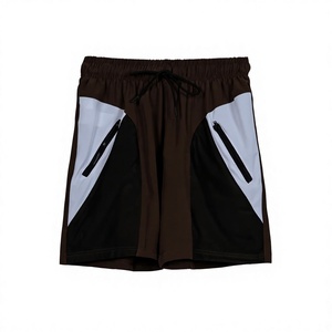 Pantalones Cortos Deportivos para Hombre 2026 con Bloques de Color, Cintura con Cordón y Bolsillos con Cremallera, Diseño Deportivo de Secado Rápido para Gimnasio, Correr y Entrenamiento - Product Image 1