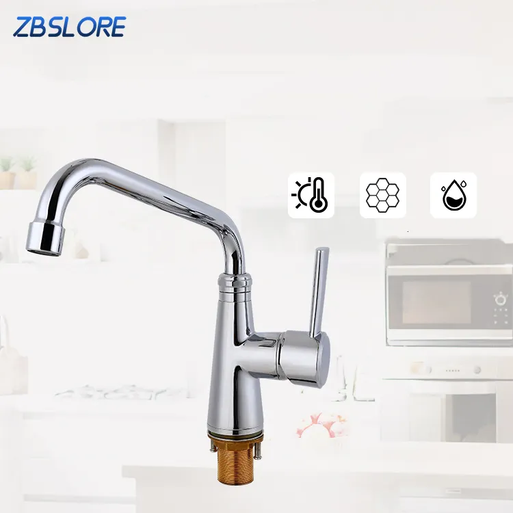 Kitchen Faucet Deck Mount Dropshipping 1 Handle Kitchen Faucet