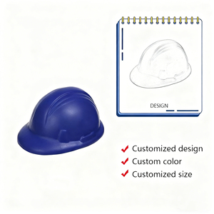 Custom Cartoon Shape Pu Foam Hard Hat <b>Ball</b>-Promotional Safety Helmet <b>Squeeze</b> Toy Corporate Gifts Stress Relief Digital - Product Image 4