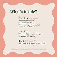 Multi-vitamine rétinol gomme vitamine A supplément pour Anti-âge brillant et jeune cheveux peau et ongles vente en gros OEM